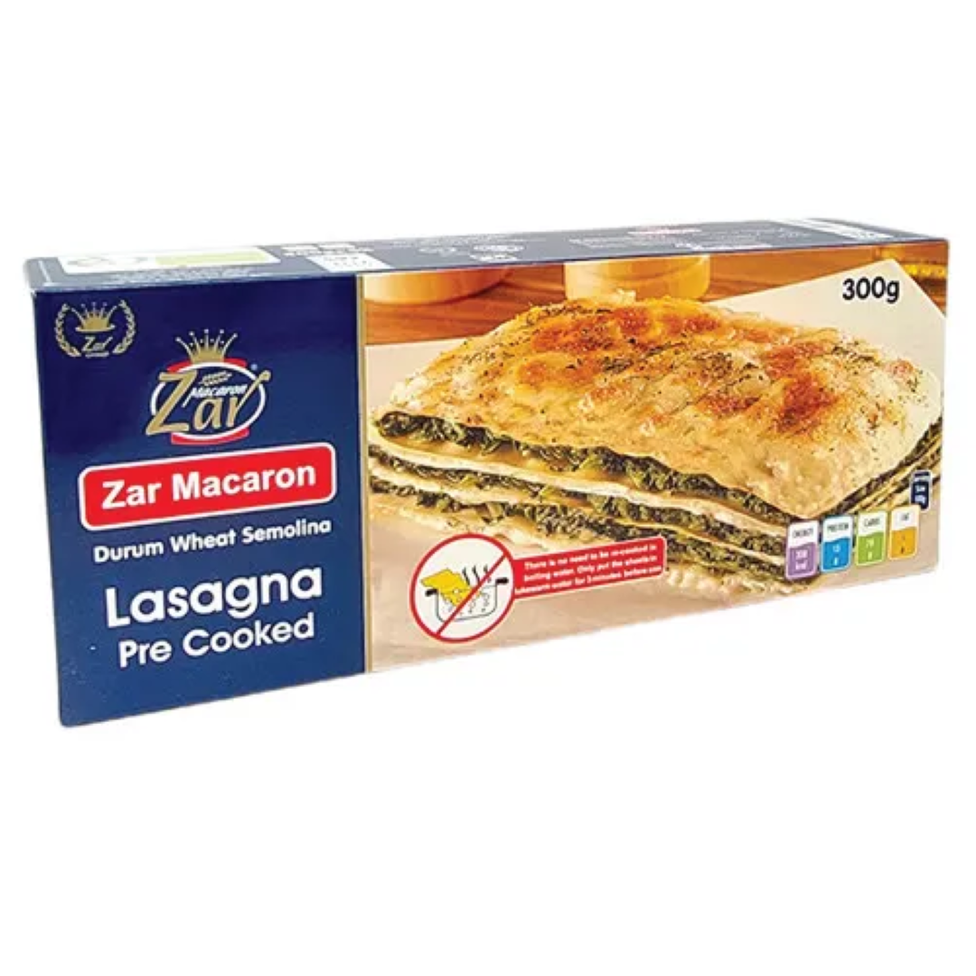 ZAR LASAGNA PASTA 300GM(1601)